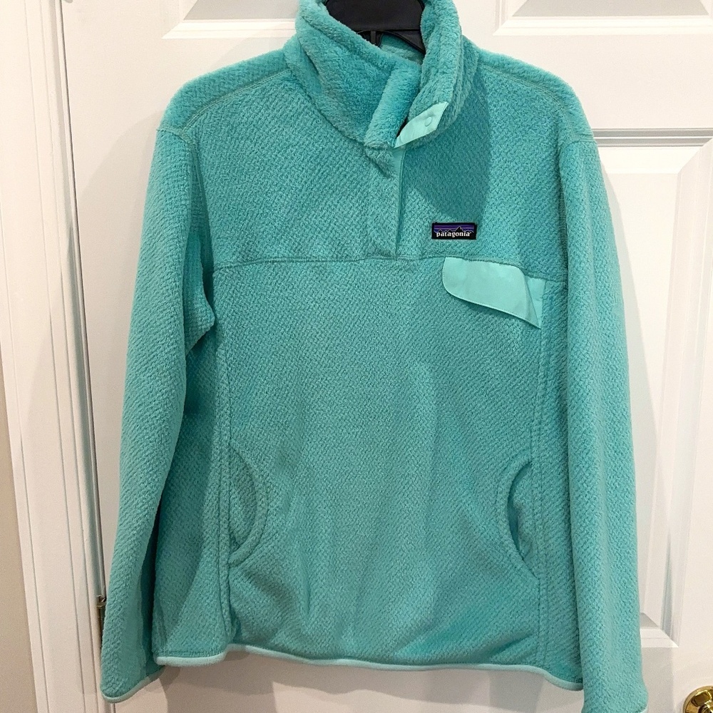 4 DIFFERENT COLORS  WOMENS PATAGONIA RE-TOOL SNAP T FLEECE PULLOVER